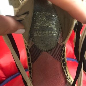 Burberry Espadrilles great condition